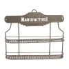 Comptoir De Famille Etagère Pour Pot à épices En Fer Gris - Manufacture -SEMA DESIGN Magasin 112360 DEB WEB