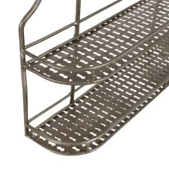 Comptoir De Famille Etagère Pour Pot à épices En Fer Gris - Manufacture -SEMA DESIGN Magasin 112360 DET04 WEB