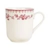 Comptoir De Famille Tasse Haute En Faïence Blanchet Et Rouge - Faustine -SEMA DESIGN Magasin 114960 DEB WEB