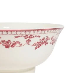 Comptoir De Famille Saladier En Faïence Bordeaux - Faustine -SEMA DESIGN Magasin 138000 DET01 WEB