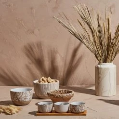 SEMA DESIGN Lot De 3 Coupelles En Grès Avec Plateau Nude Mat - Terre Boheme -SEMA DESIGN Magasin 1fb98 amb hd 2022 01 pe sema 10095