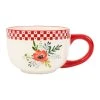 Comptoir De Famille Tasse En Domilite Rouge - Blandine -SEMA DESIGN Magasin 200473 DEB WEB