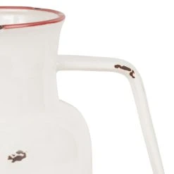 Comptoir De Famille Pichet Retro Blanc+rouge 1l -SEMA DESIGN Magasin 200827 DET02 WEB