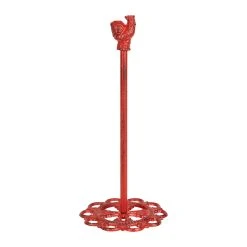 Comptoir De Famille Devidoir Essuie-tout En Fer Rouge - Campagne