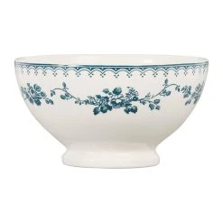 Comptoir De Famille Bol En FaIence Bleu Ancien 50cl - Faustine