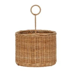 Comptoir De Famille Range Couvert Rond En Rotin Naturel - Fantine