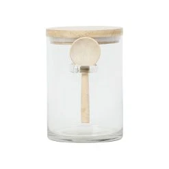 Comptoir De Famille Bocal Avec Cuillere Et Couvercle De Chez Gaston Naturel 80cl