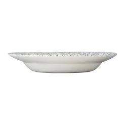 Comptoir De Famille Assiette Creuse En Faïence Vert D23cm - P'tites Fleurs