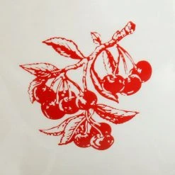 Comptoir De Famille Beurrier En Faïence Blanc Et Rouge - Damier -SEMA DESIGN Magasin 2272 DET05 WEB