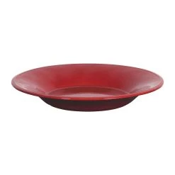 Côté Table Assiette à Pâtes En Faïence Rouge D27cm - Constance