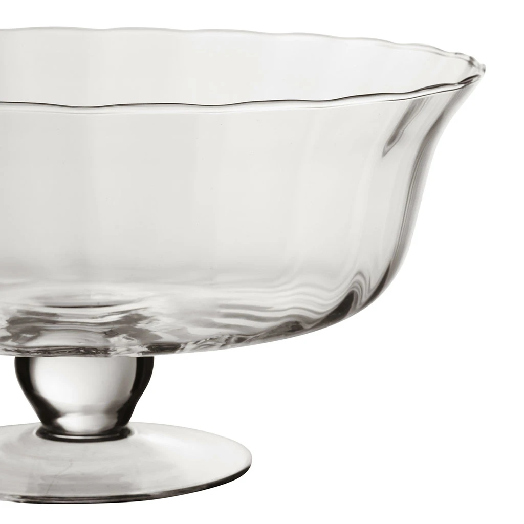 Côté Table Coupe Sur Pied Praline Transparent En Verre 5 Côté Table Coupe Sur Pied Praline Transparent En Verre – Image 3