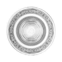 Côté Table Assiette Plate En Verre D25cm - Classica