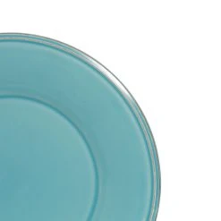 Côté Table Assiette à Dessert En Faïence Turquoise D23.5cm - Constance -SEMA DESIGN Magasin 31068 DET01 WEB