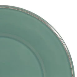 Côté Table Assiette Plate En Faïence Sauge D28.5cm - Constance -SEMA DESIGN Magasin 32723 DET01 WEB