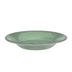 Côté Table Assiette à Pâtes En Faïence Sauge D27cm - Constance