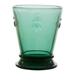Côté Table Gobelet Abeilles Aqua En Verre