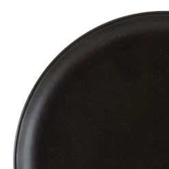 Côté Table Assiette Plate En Grès Noir D27cm - Ingrid -SEMA DESIGN Magasin 34758 DET01 WEB