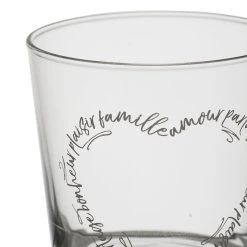 Côté Table Gobelet Texte Coeur Bodega Blanc 37cl -SEMA DESIGN Magasin 35799 DET01 WEB