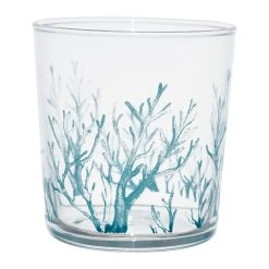 Côté Table Gobelet Corail Bodega Turquoise 37cl