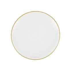 Côté Table Assiette à Dessert En Verre Doré D22cm - Orphee