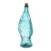 Côté Table Bouteille Poisson Turquoise 1.1l En Verre Recyclé -SEMA DESIGN Magasin 37502 DEB WEB