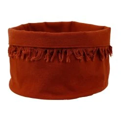 Côté Table Paniere A Pain Nalia Terra D18xh15cm Coton 180g/m2