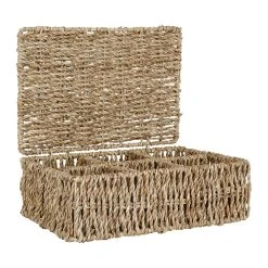 Côté Table Boite The 6 Compartiments Borneo Naturel 24.5x16xh8 Cm -SEMA DESIGN Magasin 37707 DET02 WEB