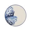 Côté Table Assiette Dessert Mareea Bleu+blanc D21.5cm Faience -SEMA DESIGN Magasin 37755 DEB WEB