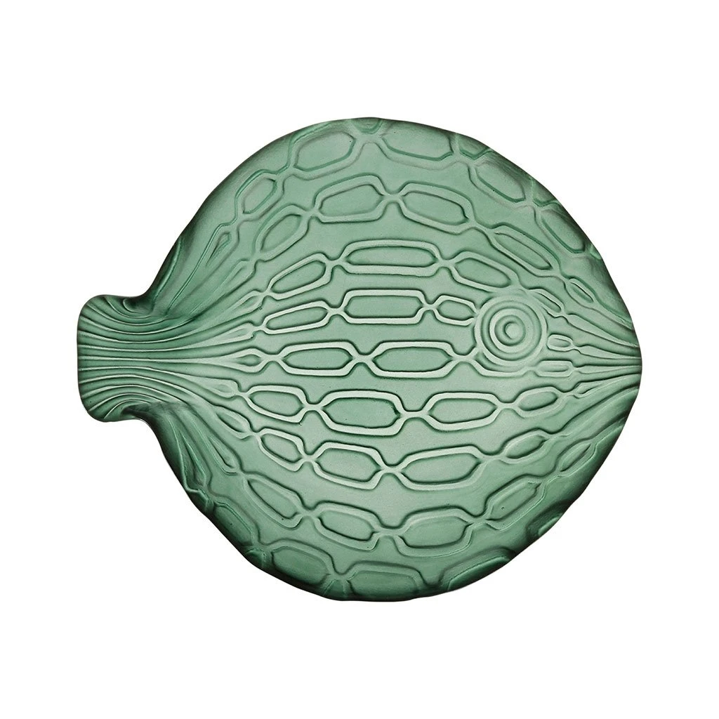 Côté Table Plat Poisson Ocean Vert Foncé 20x16xh3cm Verre 3 Côté Table Plat Poisson Ocean Vert Foncé 20x16xh3cm Verre
