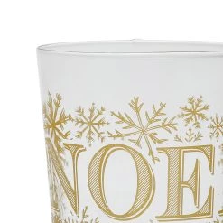 Côté Table Gobelet En Verre Noël Doré 35.5cl - Bodega -SEMA DESIGN Magasin 38423 DET01 WEB