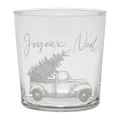 Côté Table Gobelet En Verre Joyeux Noël 35.5cl - Bodega
