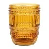Côté Table Gobelet En Verre Ambre 27cl - Strie -SEMA DESIGN Magasin 38519 DEB WEB