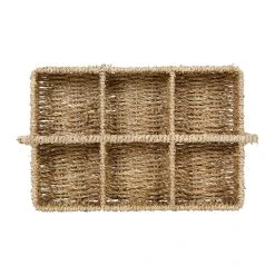 Côté Table Porte 6 Gobelets Borneo En Jonc De Mer Naturel - Borneo -SEMA DESIGN Magasin 38677 DET03 WEB