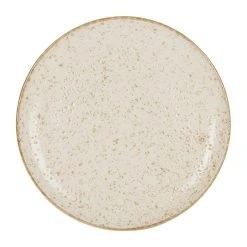 Côté Table Assiette Plate Beige D27.5cm En Faience - Lisere