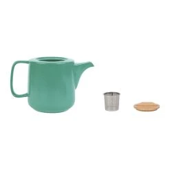 Jardin D'Ulysse Coffret Théière Avec 2 Mugs En Porceliane Vert D'eau Et Son Plateau - Eliska -SEMA DESIGN Magasin 465889 DET02 WEB
