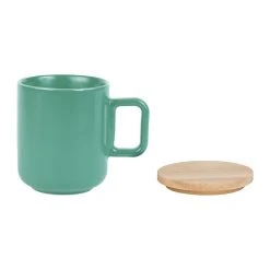 Jardin D'Ulysse Coffret Théière Avec 2 Mugs En Porceliane Vert D'eau Et Son Plateau - Eliska -SEMA DESIGN Magasin 465889 DET03 WEB