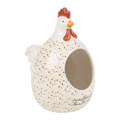 Jardin D'Ulysse Main à Sel En Faïence Poule - Codette -SEMA DESIGN Magasin 466074 DET01 WEB