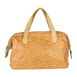 Jardin D'Ulysse Sac Isotherme Poule Vintage Naturel Et Rouge