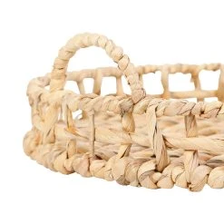 Jardin D'Ulysse Lot De 2 Plateaux Rond En Jacinthe D'eau - Un été A La Mer -SEMA DESIGN Magasin 467029 DET02 WEB