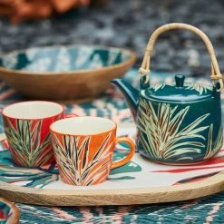 SEMA DESIGN Theiere En Grès émeraude Avec Filtre - Tropic'art -SEMA DESIGN Magasin 48b6e amb hd 2022 01 pe sema 9245