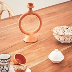 Chabi Chic Beurrier / Boite à Sucre Blanc Or D10cm - Empreintes -SEMA DESIGN Magasin 58cab amb hd fds cat23 5071