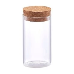 Zeller Bocal Verre Avec Couvercle Liege 17.5cl