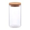 Zeller Bocal Verre Avec Couvercle En Liege 1.1l -SEMA DESIGN Magasin 605908 FRN01 WEB