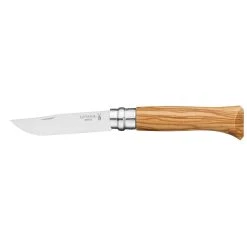 Couteau Boite N°08 Inox Olivier Naturel - Opinel -SEMA DESIGN Magasin 606575 FRN03 WEB