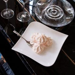 Table Passion Assiette Plate 25.5x25.5cm Melody Blanc -SEMA DESIGN Magasin 607902 FRN06 WEB