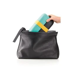 Lekue Boite Lunch à Emporter Noire Et Turquoise -SEMA DESIGN Magasin 608508 FRN05 WEB