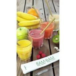 Cookut 6 Pailles Lavables En Bambou Avec écouvillon -SEMA DESIGN Magasin 615037 FRN04 WEB