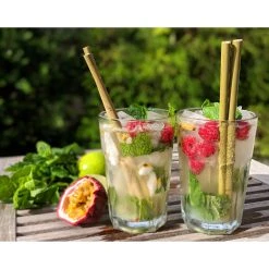 Cookut 6 Pailles Lavables En Bambou Avec écouvillon -SEMA DESIGN Magasin 615037 FRN06 WEB