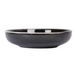 Sibo Homeconcept Assiette Creuse En Grès Brun Foncé D19cm - Nori