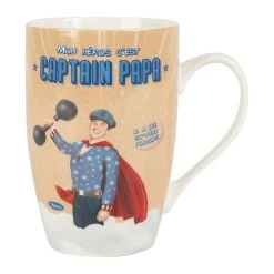 Natives Mug En Porcelaine Beige - Captain Papa